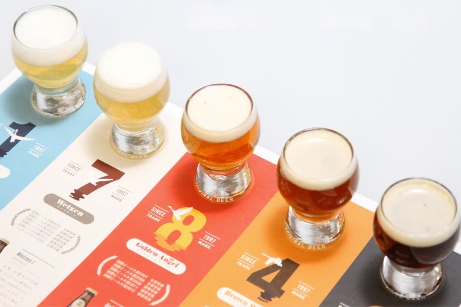 猪苗代地ビール館で販売されているビール